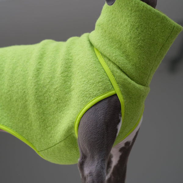 Wool Whippet Coats - Kermit - Occam