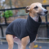 Charcoal Whippet Fleece - Seuss - Occam