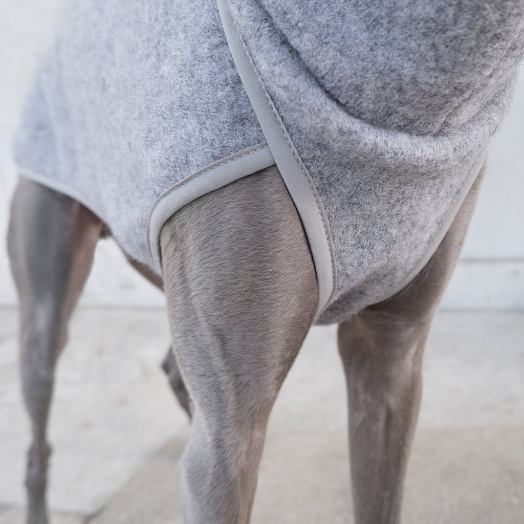 Grey Whippet Coat - Shrimp - Occam